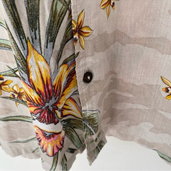 Billabong Sundays Vacation Short Sleeve Vacation Hawaiian Shirt medium - Picture 7 of 10